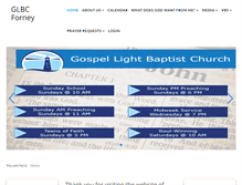Tablet Screenshot of glbcforney.com